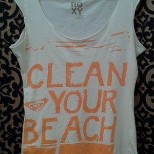 ROXY Burnout Sleeveless Tshirt
